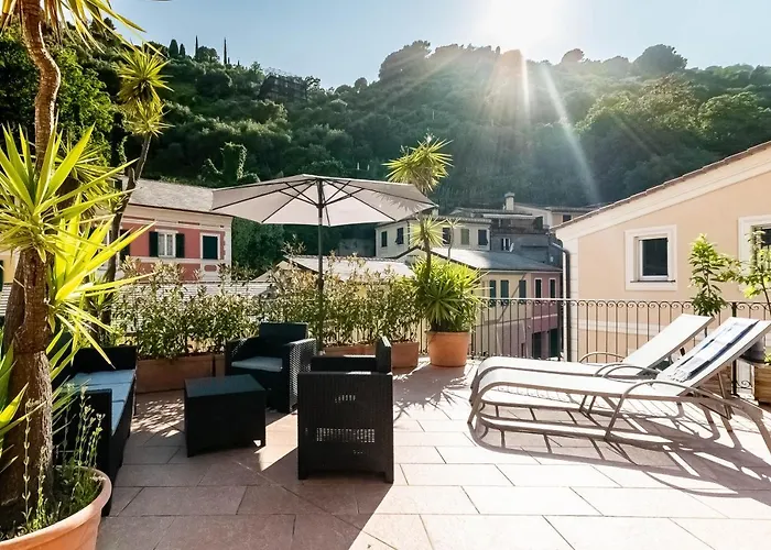 Cozy Terrace In Free Parking Portofino